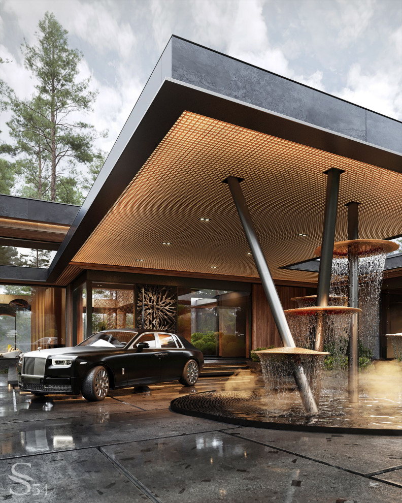 Резиденция в Agalarov Estate – симбиоз природы и современной архитектуры