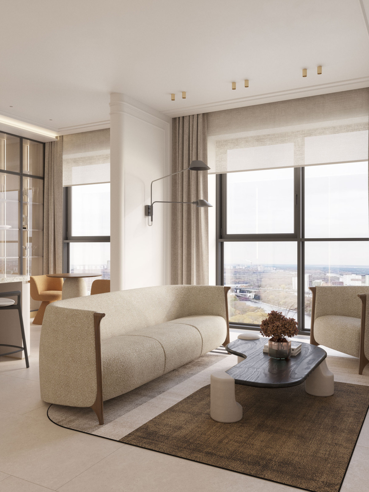 Дизайн-проект квартиры 65м², ЖК Sydney City