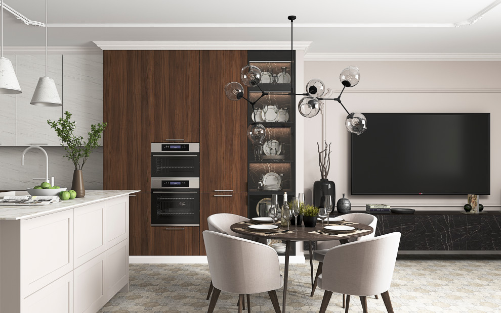 Обложка проекта: дизайн интерьера коттеджа