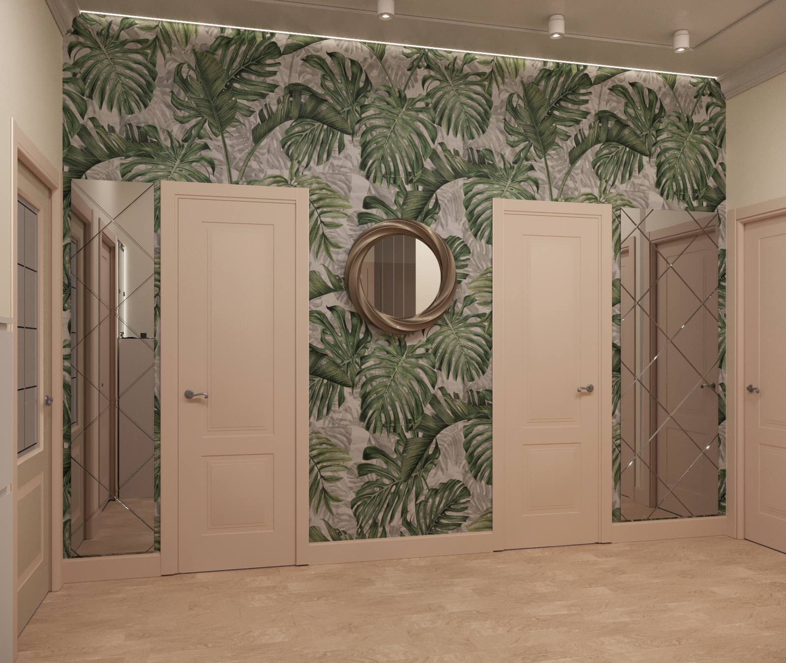 4-к квартира в Москве в пастельных тонах современной классики