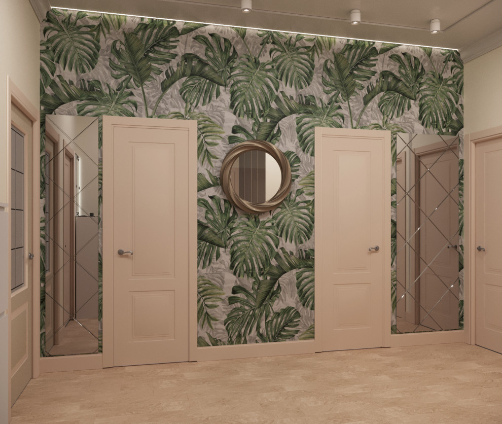 4-к квартира в Москве в пастельных тонах современной классики