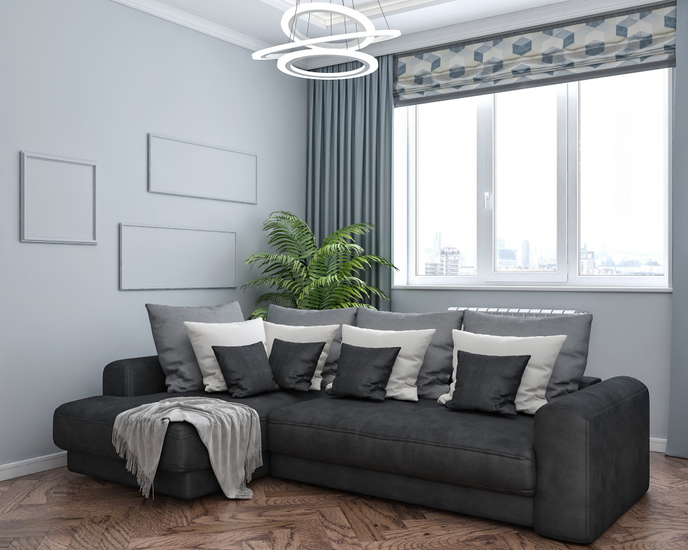 Лаконичный интерьер в Подмосковье