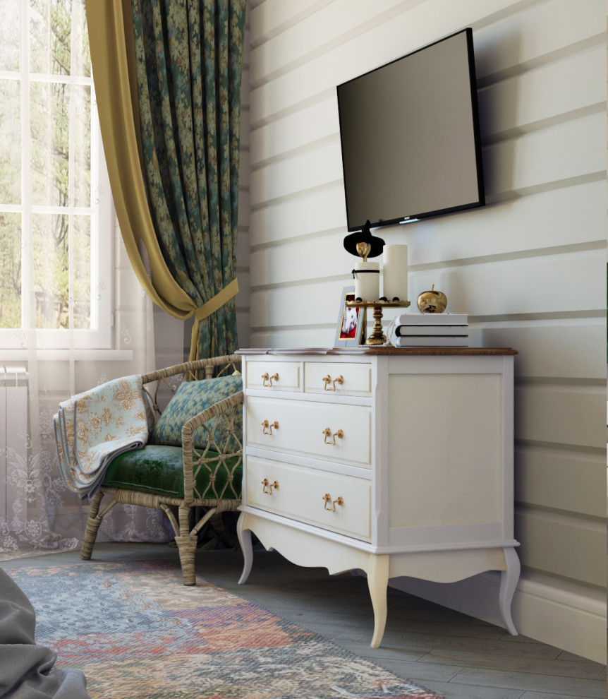 Дом из клееного бруса.