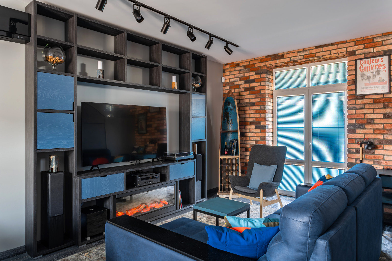 Лофт в Подмосковье в загородном доме