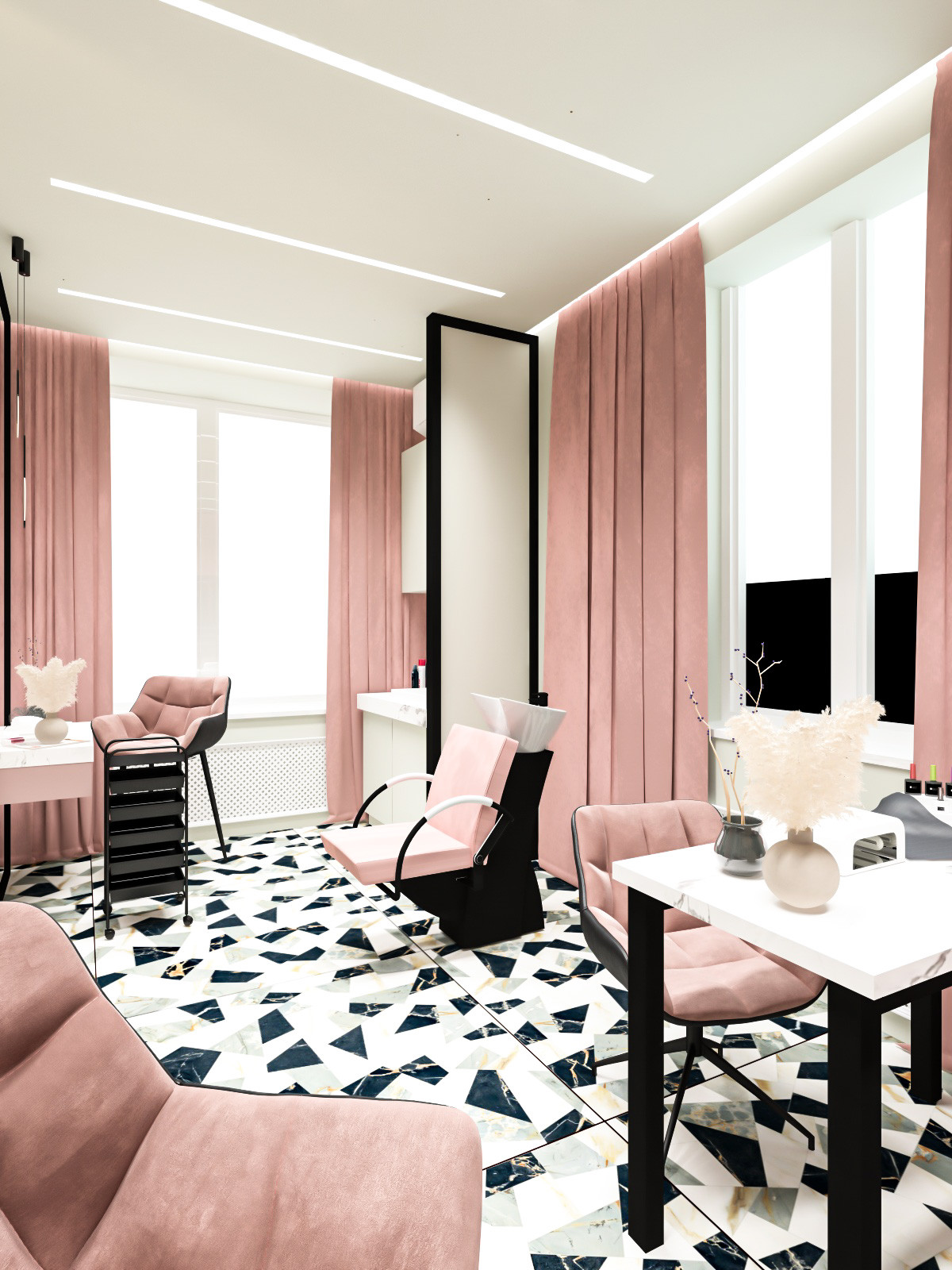 Дизайн салона красоты