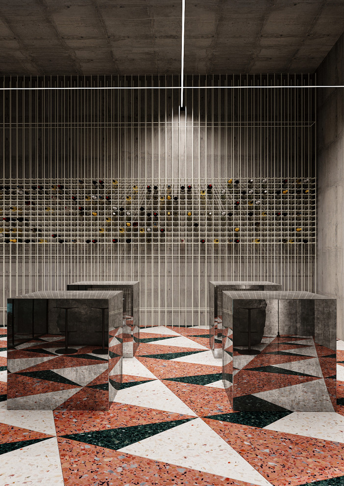 Интерьер винного ресторана и винотеки