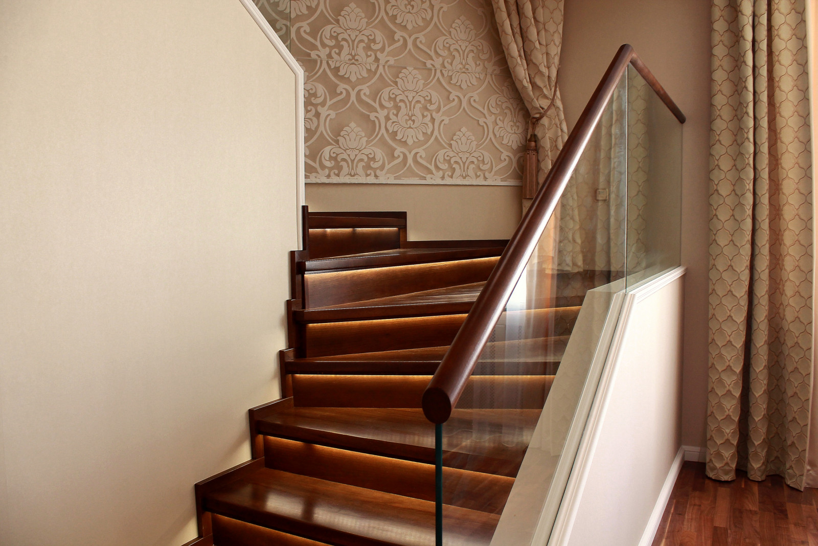 Лестница в небольшой квартире