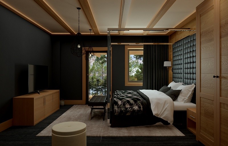 Дизайн-проект интерьера жилого дома с баней