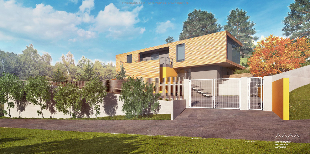 эскизный проект жилого дома во Владивостоке