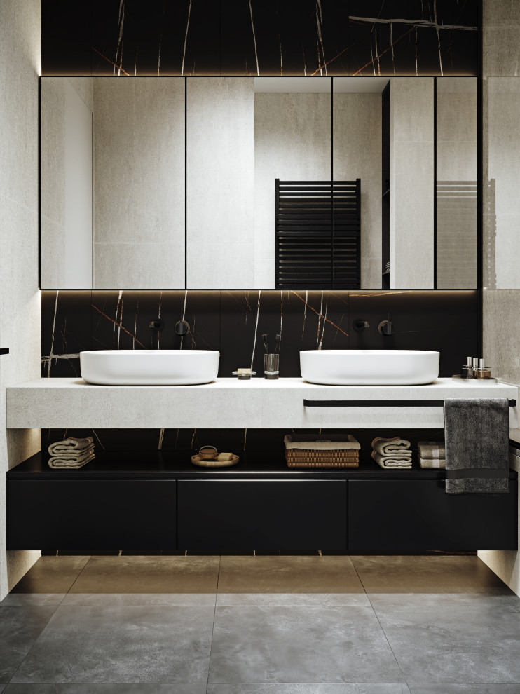 Дизайн-проект стильного и функционального санузла