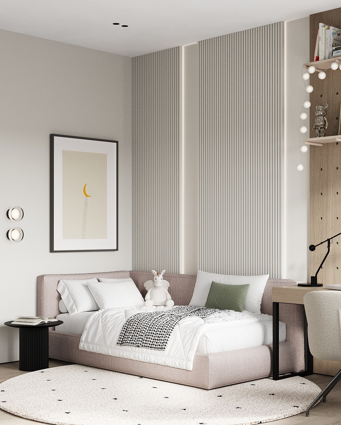 Проект интерьера для загородного дома в коттеджном поселке "Петровские озера"