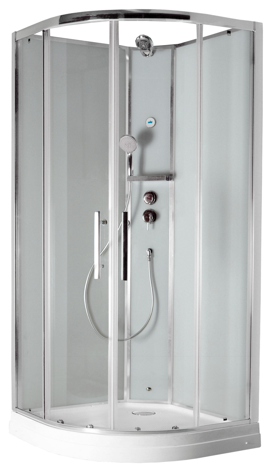 Душевая кабина ILMA в интерьере ванной комнаты