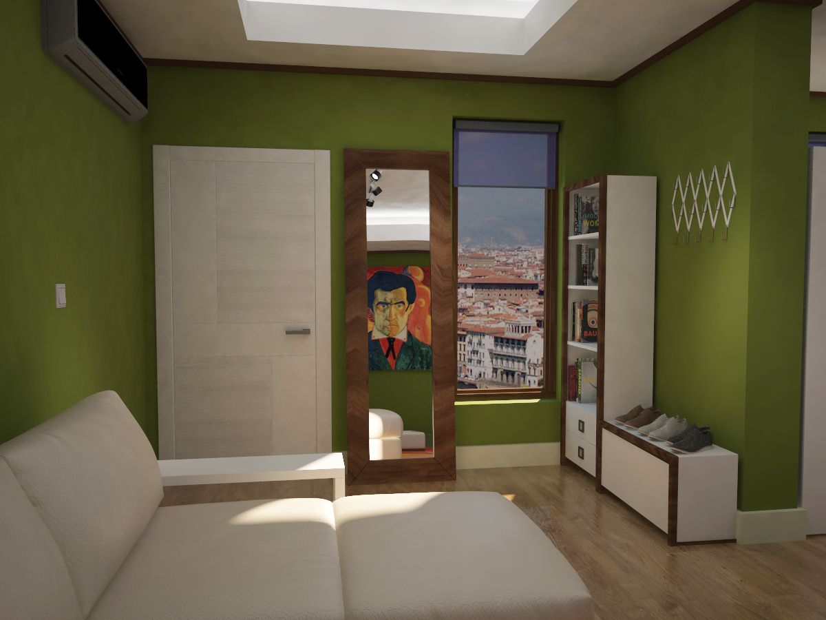 Малевич в интерьере жилой квартирі