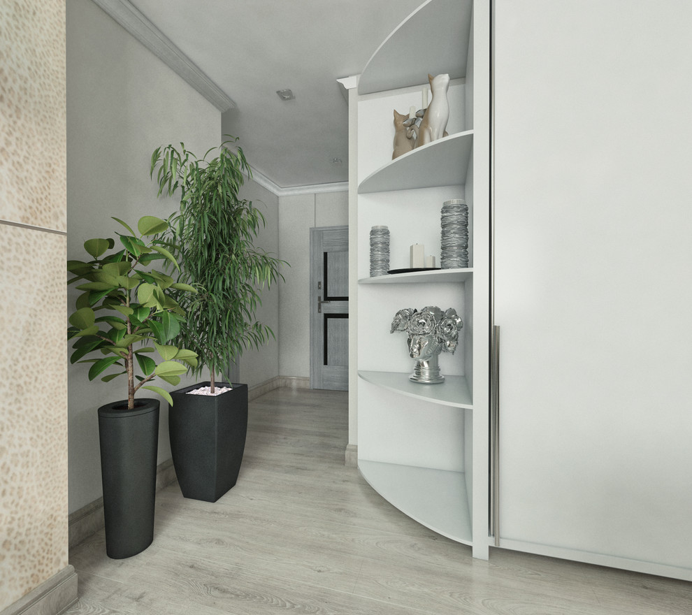 Дизайн интерьеров трёхкомнатной квартиры. Современный стиль.