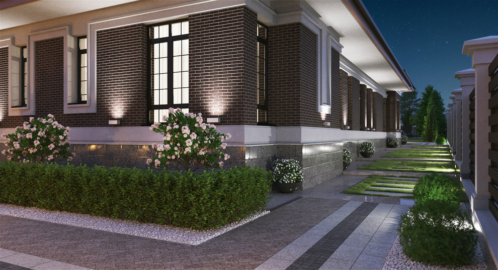 Проект благоустройства загородного участка п.Каменка