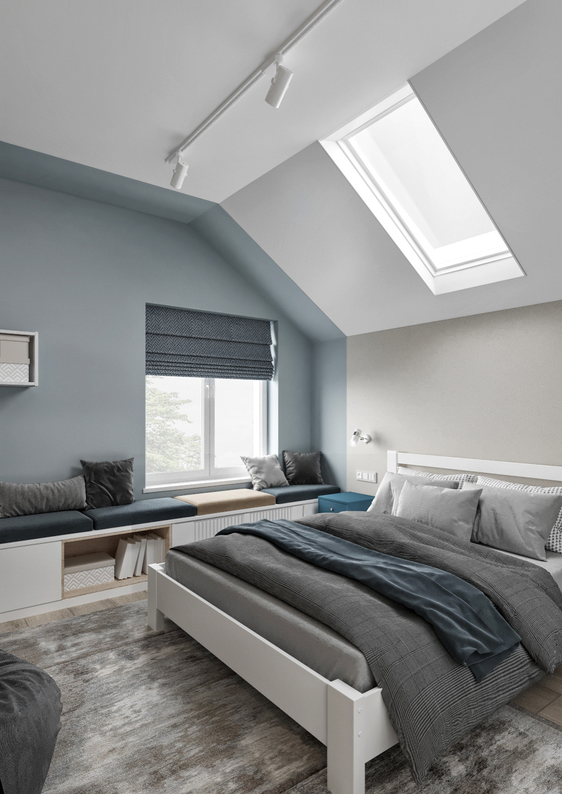 Проект двухэтажного частного дома 150 кв.м.