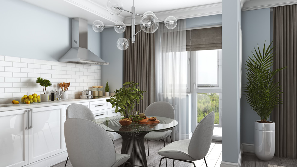 Трехкомнатная квартира, ЖК "Серебряный Бор"