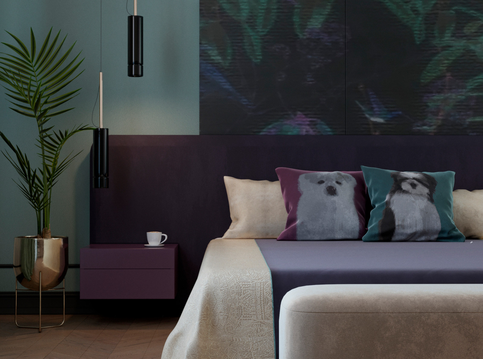 Дизайн-проект трехкомнатной квартиры в ЖК "Платинум"