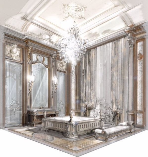 Эскизы - дизайн интерьера