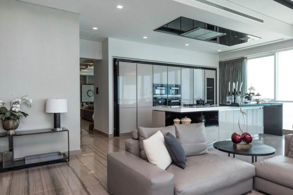 Пентхаус с панорамными окнами