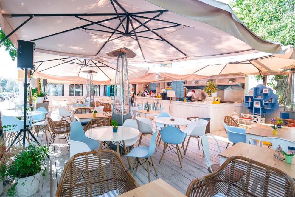 Обложка проекта: Летняя площадка ресторан PRAWNS