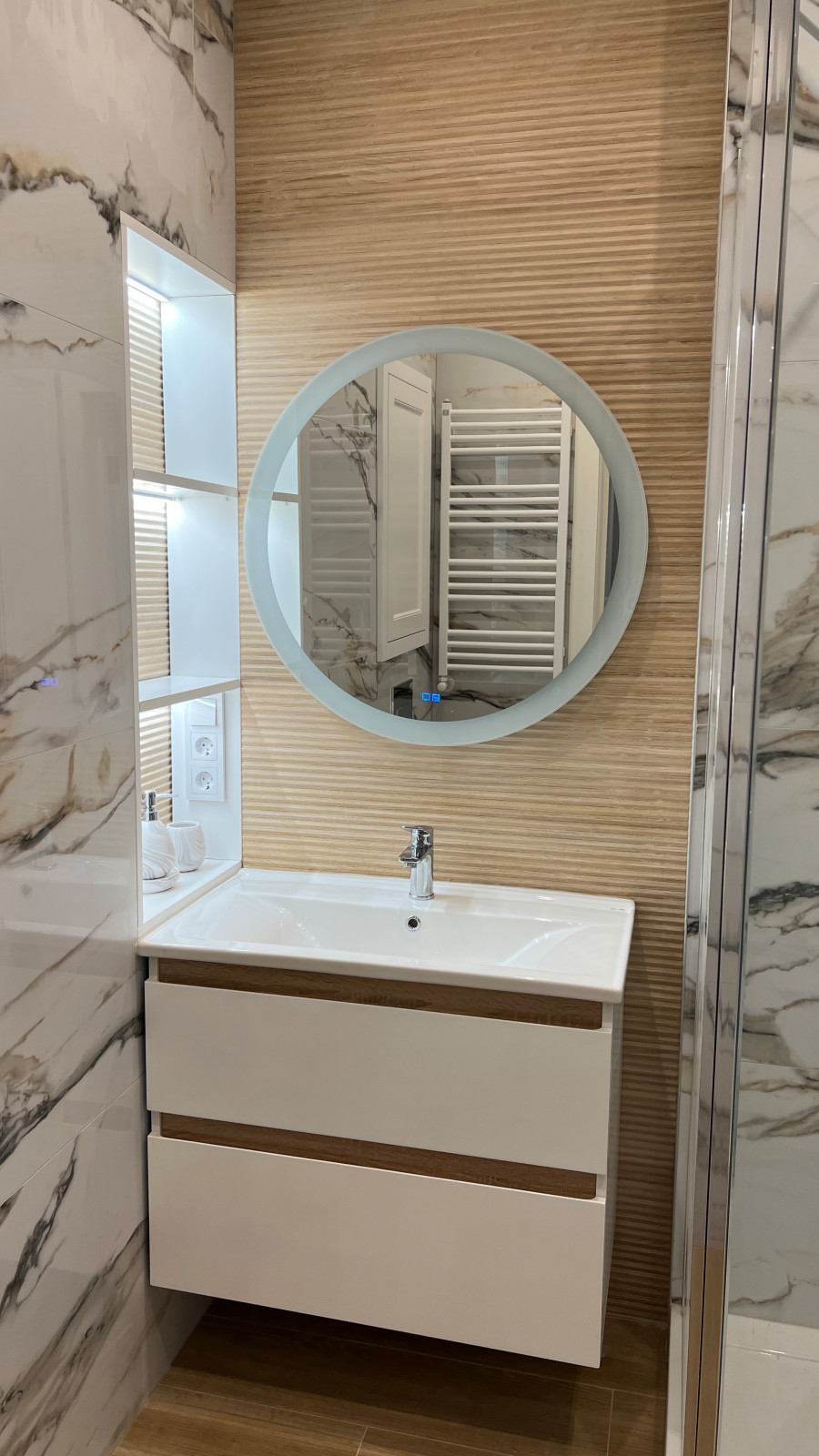 Реализованный дизайн-проект ЖК Суздальская