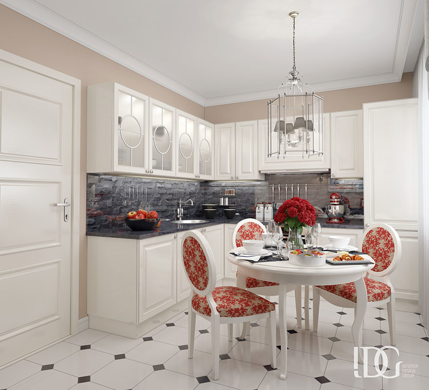 Обложка проекта: Легкий интерьер с небесными нотками