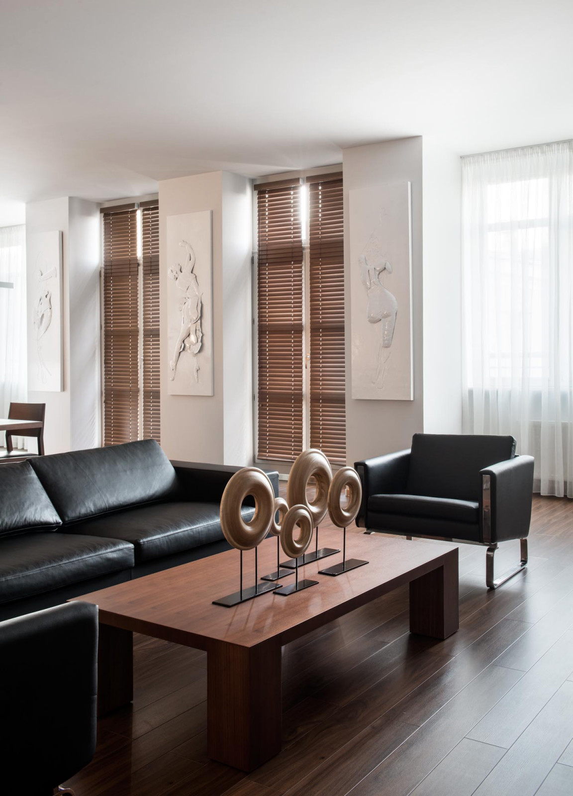 Интерьер квартиры в ЖК "Фурманный переулок, дом 8" 155 М2