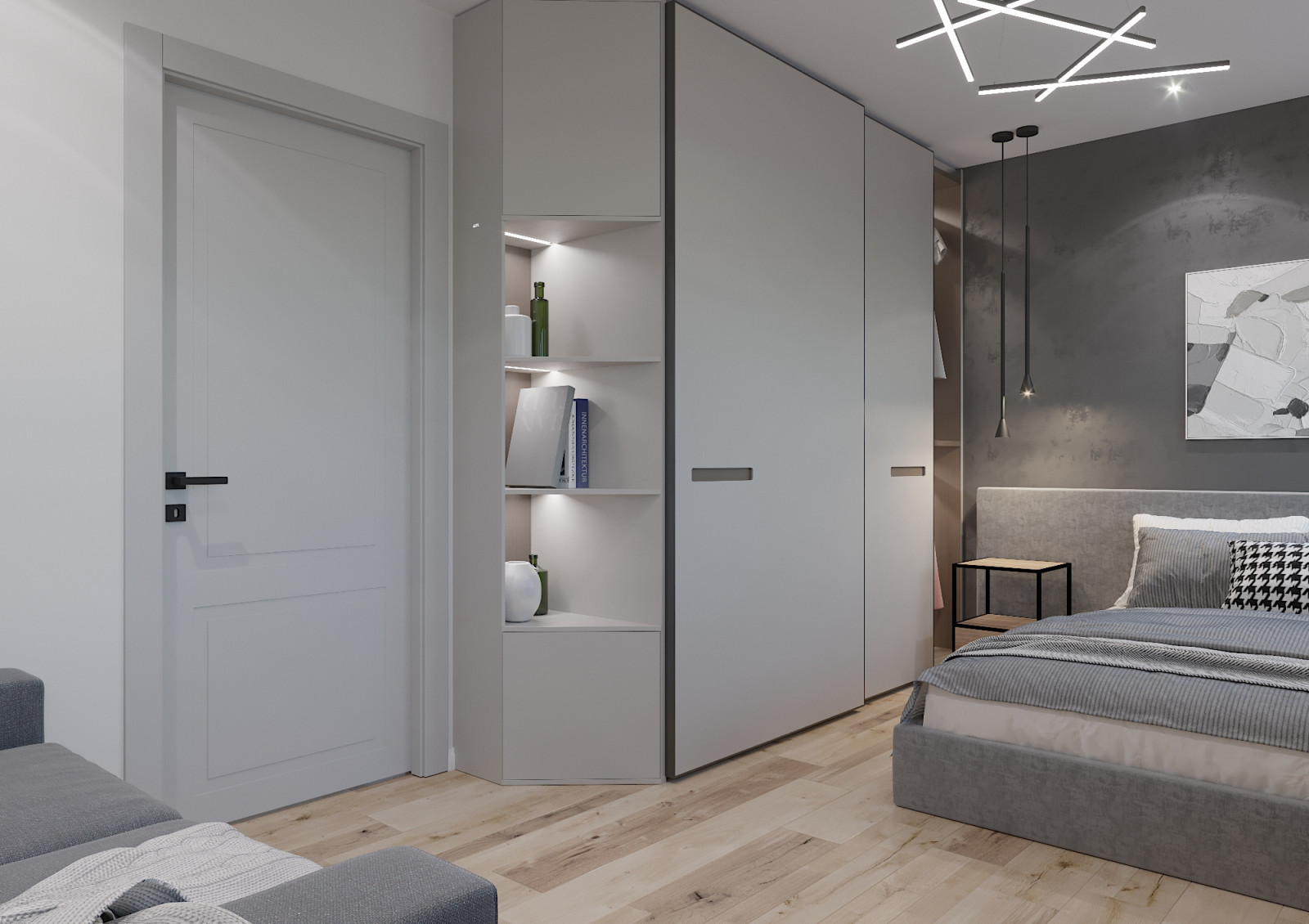 Яркая квартира для дождливого города