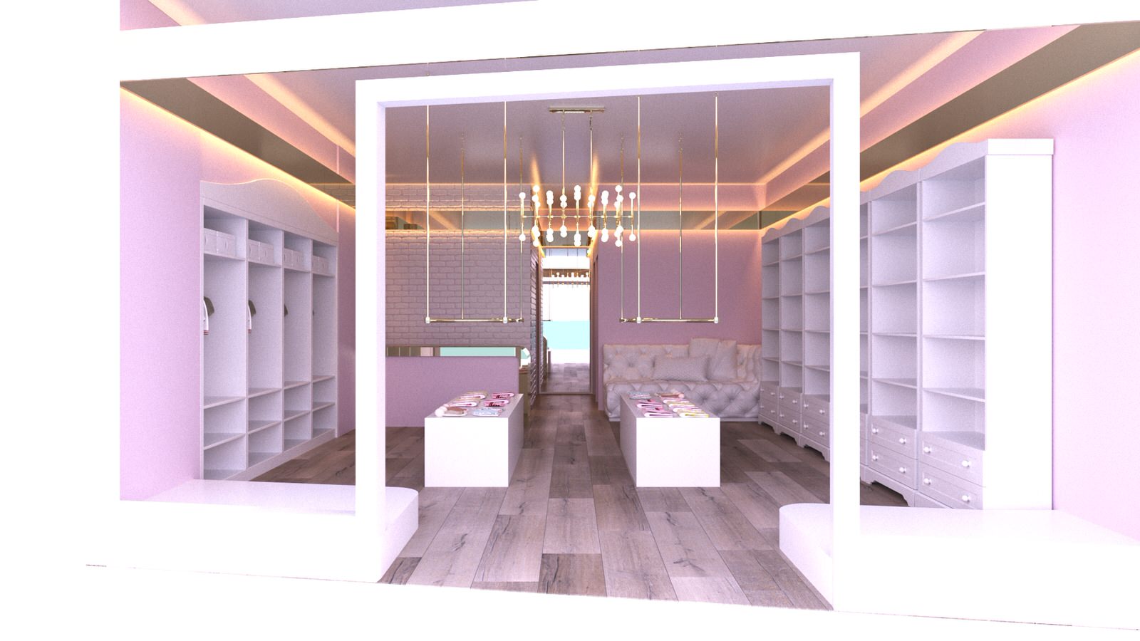 Shop_005_визуализация интерьера магазина в "ТРЦ МЕГАМАГ"