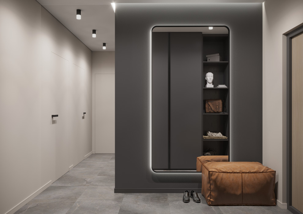 Two-room apartment for a single man