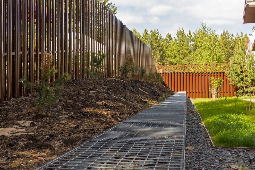 Обложка проекта: Ландшафт участка загородного дома (Сосновый бор)