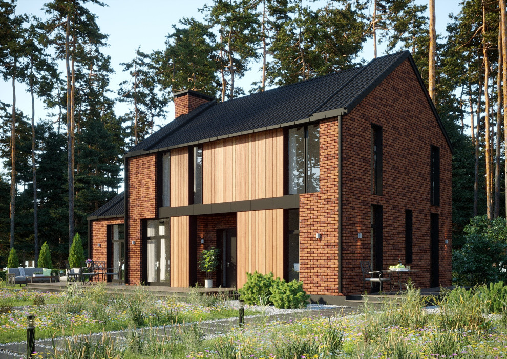 Обложка проекта: Коттедж в английском стиле