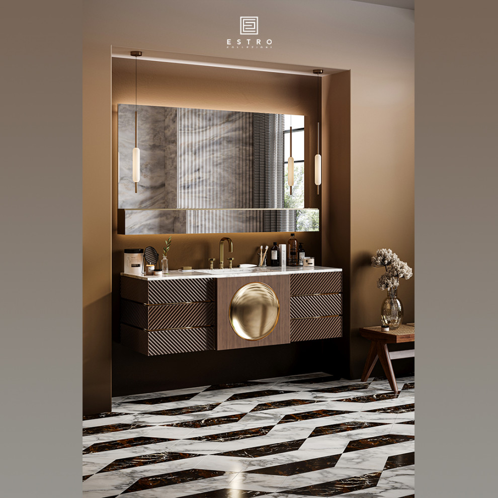 Ванная комната в апартаментах /  Bathroom in the apartments