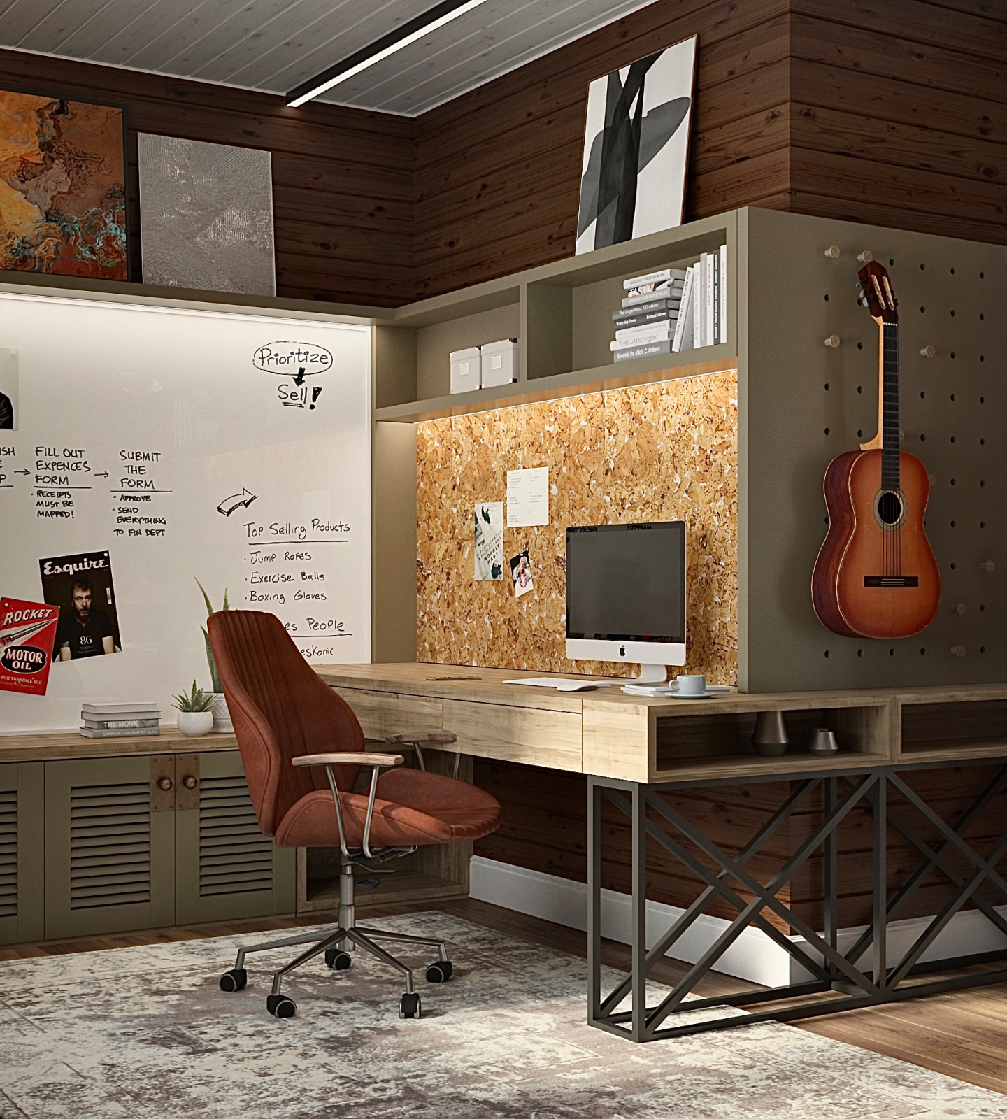 Дизайн загородного дома в Санкт-Петербурге.