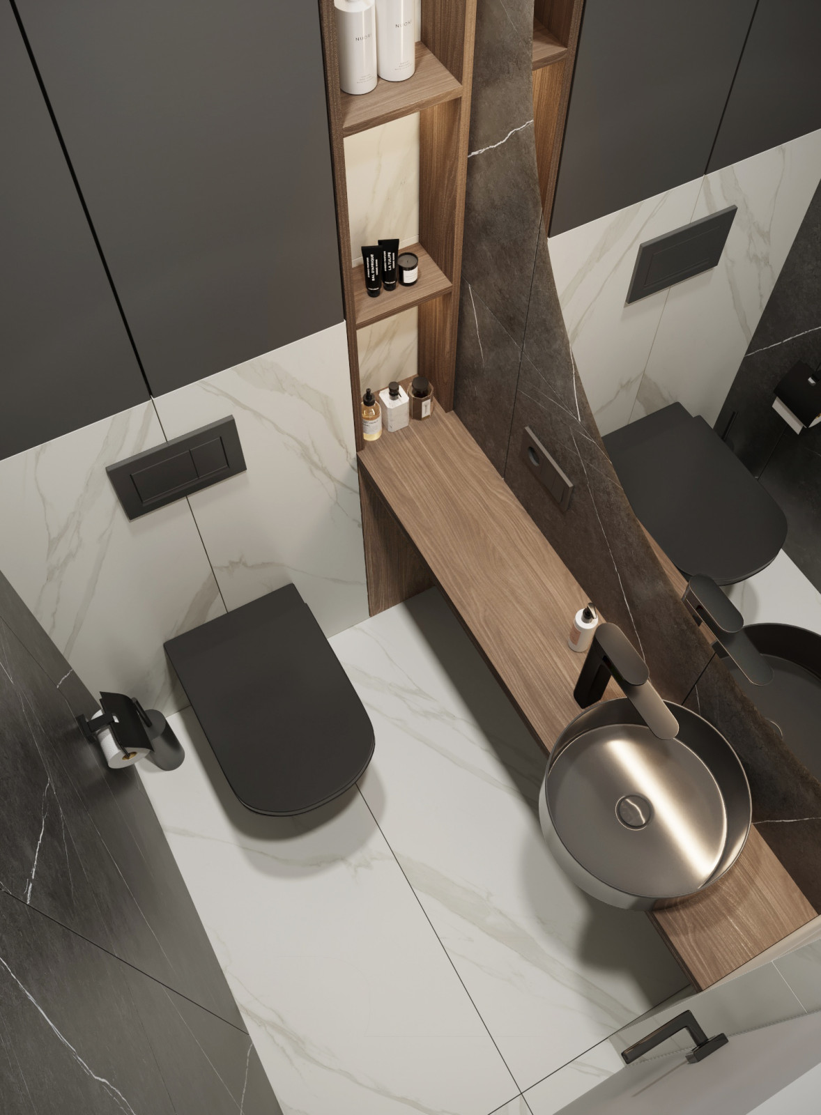 Гостевой санузел ЖК Фреш