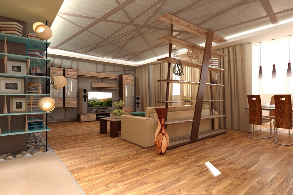 Дизайн-проект квартиры в рамках студии "LEGKO"