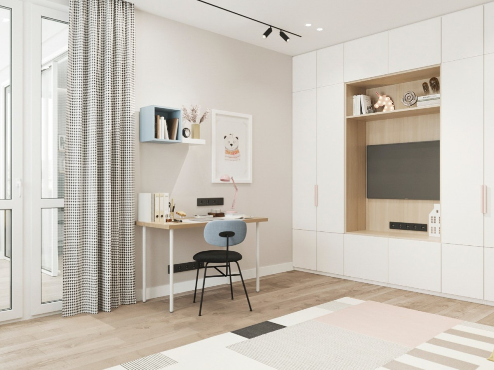 Дизайн трехкомнатной квартиры (м. Крестьянская Застава)