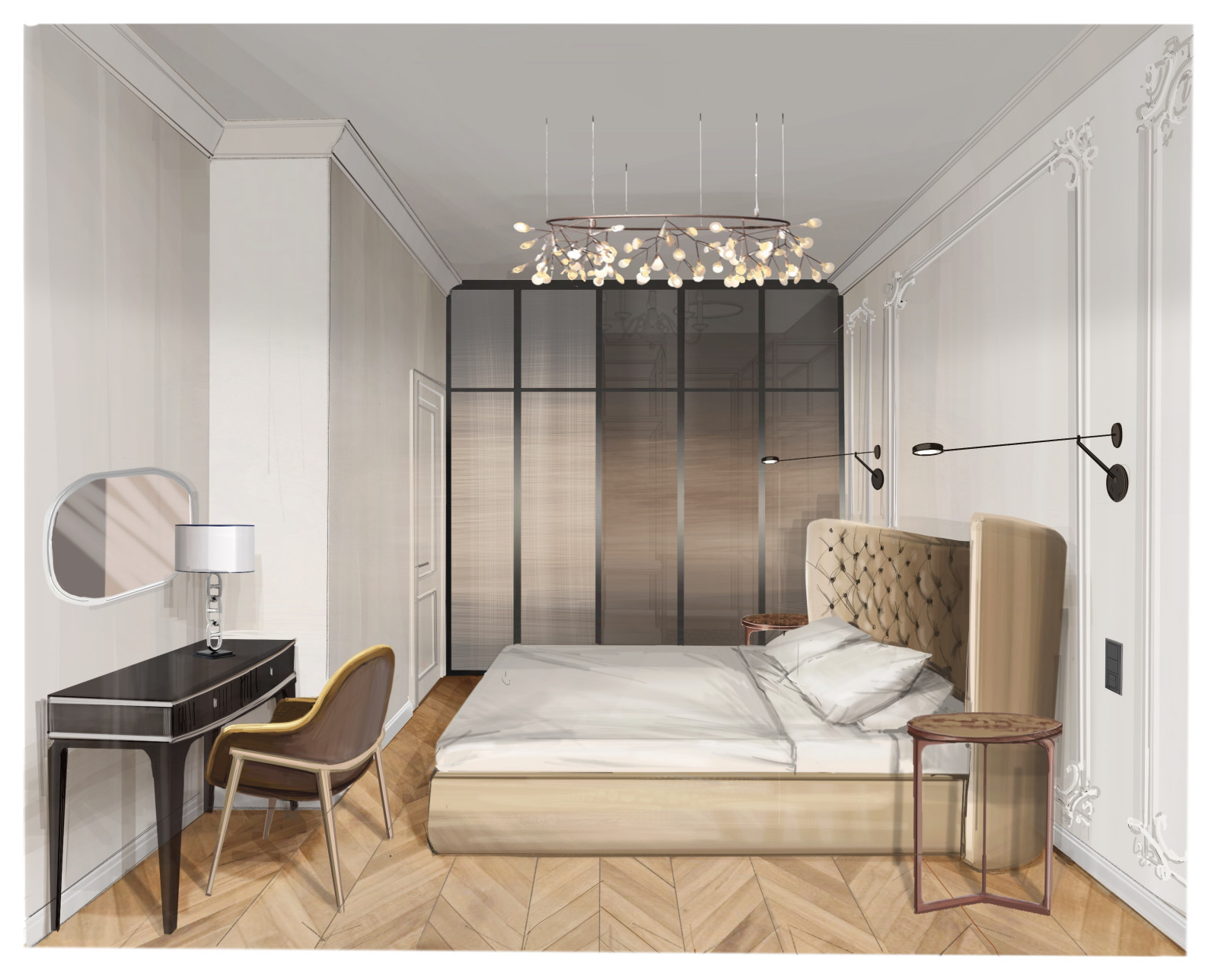 Интерьер квартиры современная классика