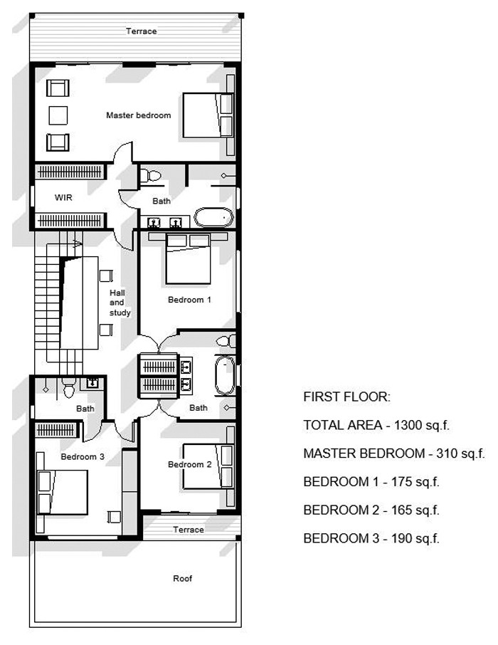 Обложка проекта: Дом на склоне холма