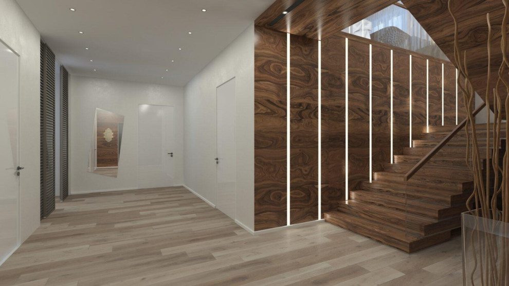 Дизайн интерьера коттеджа “Русская усадьба” 270 кв.м