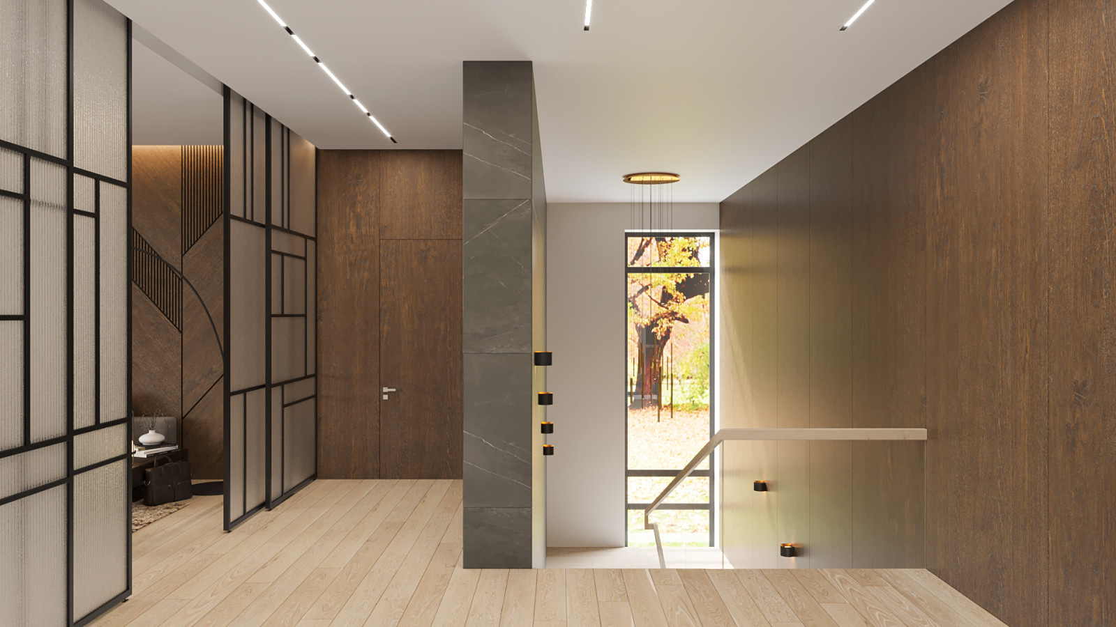 Дизайн интерьера индивидуального жилого дома. КП "Павлово"