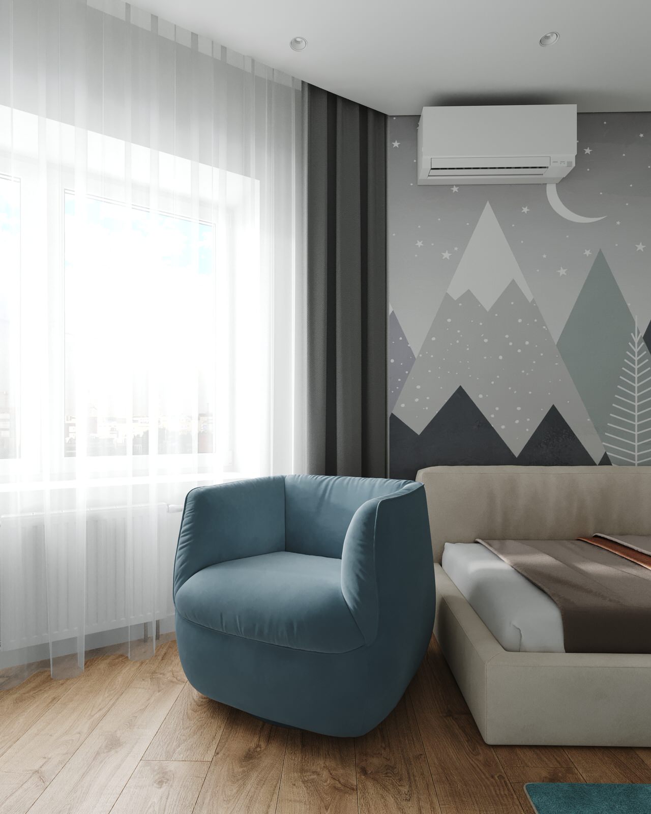 Дизайн проект квартиры 160м