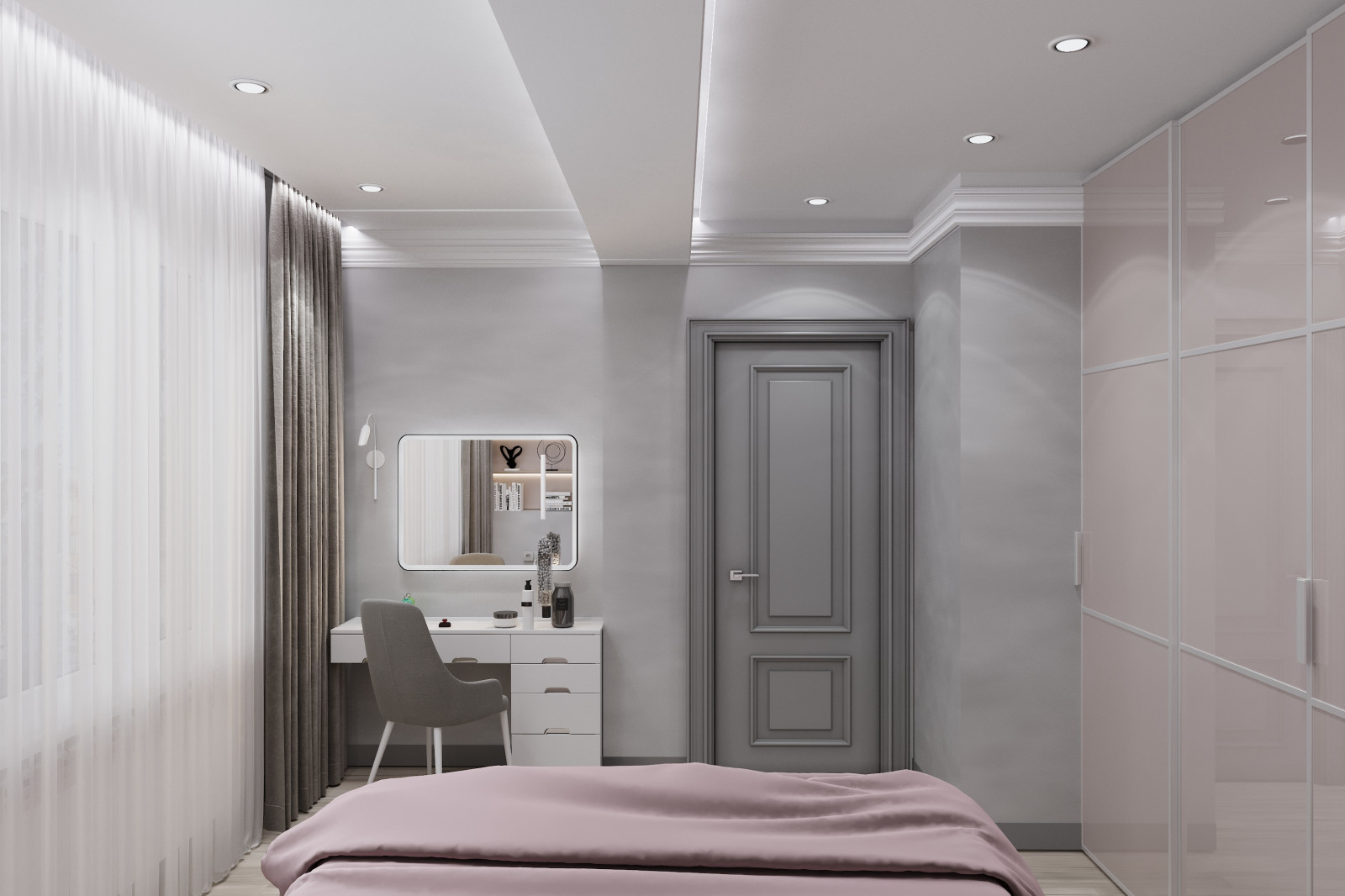 Трехкомнатная квартира в ЖК "Серебряный бор"