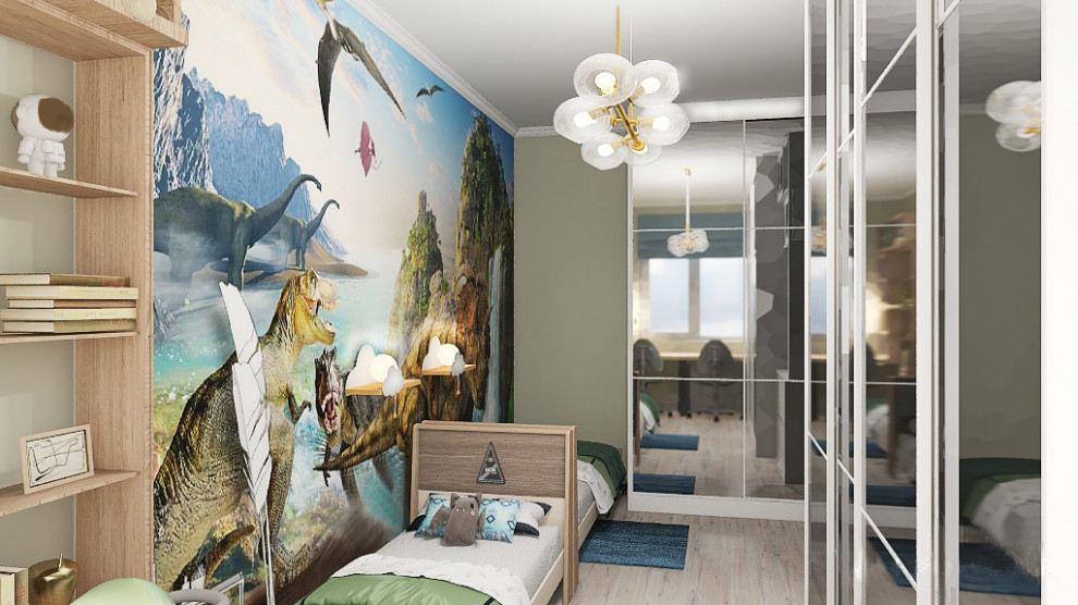 Обложка проекта: 3-х комнатная квартира Московская область, дер. Растуново