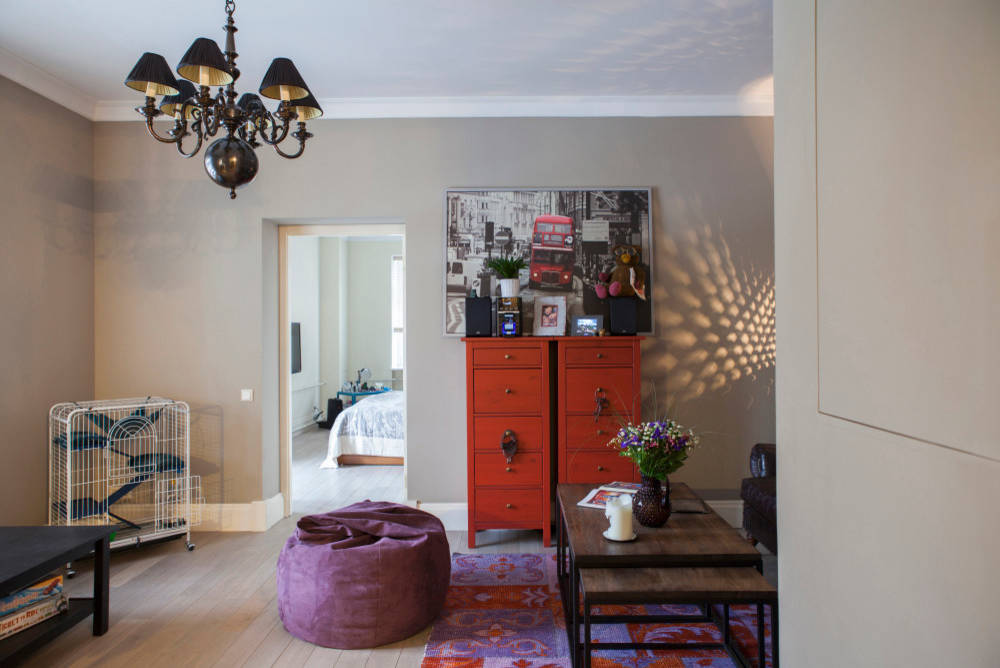 В гостях: Квартира с ярким характером и творческими хозяевами