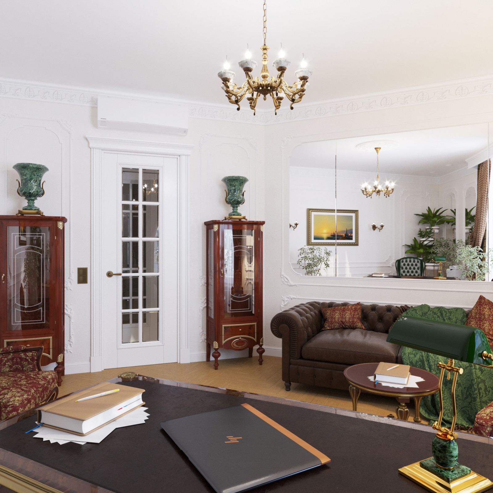 КВАРТИРА В КЛАССИЧЕСКОМ СТИЛЕ