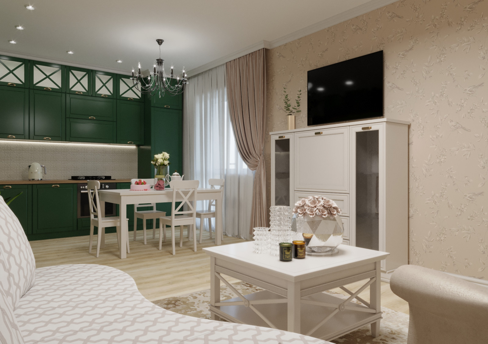 Цветущий сад