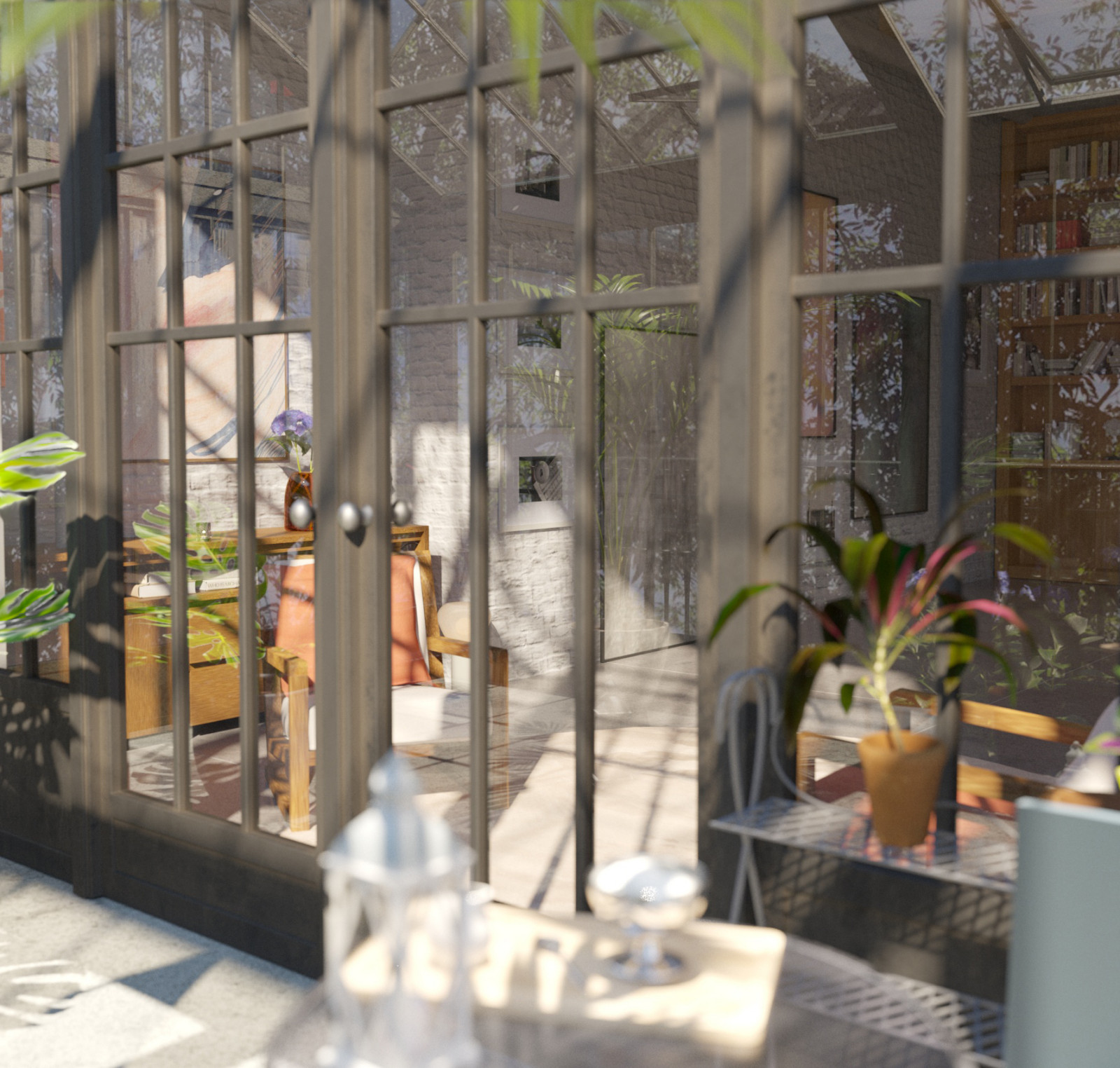 Лофт с оранжереей