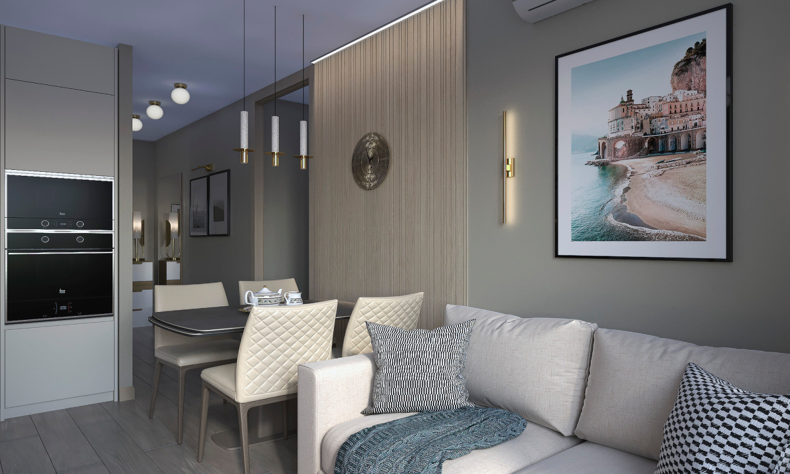 Обложка проекта: Трехкомнатная квартира в ЖК "Ты м Я"